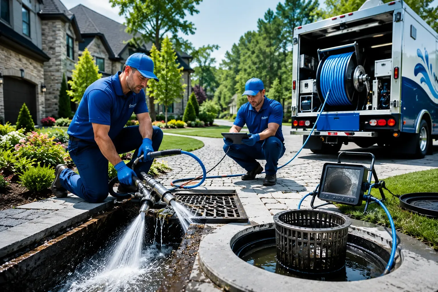 Local outdoor drain cleaning professionals in Amber, OK