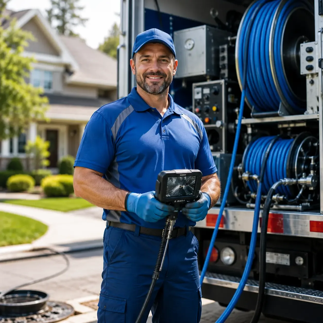 Local outdoor drain cleaning specialists in Amber, OK